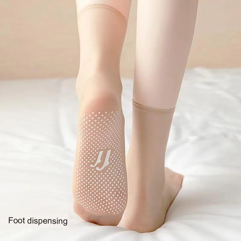 10Pairs Spring Summer Women Soft Socks Velvet Silk Socks Non-Slip Bottom Splice Transparent Ladies Ultrathin Breathable Sock
10Pairs Spring Summer Women Soft Socks Velvet Silk Socks Non-Slip Bottom Splice Transparent Ladies Ultrathin Breathable Sock