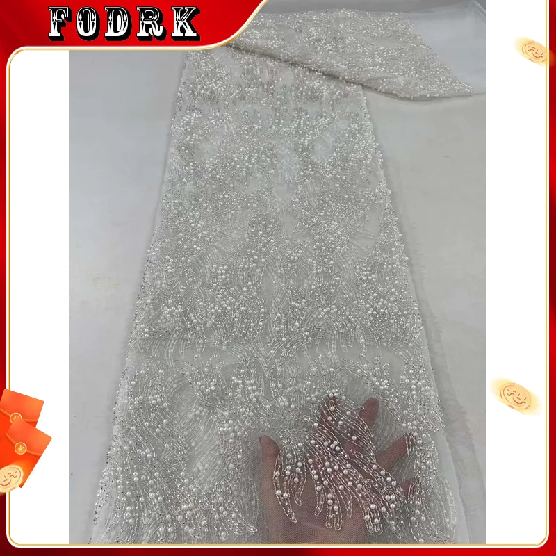 Uxury African Heavy Bead Lace Fabric 2023 High Quality Nigerian Sequins French Tulle Fabric Material For Wedding Partyzx60
Uxury African Heavy Bead Lace Fabric 2023 High Quality Nigerian Sequins French Tulle Fabric Material For Wedding Partyzx60