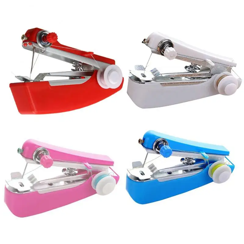Red Mini Sewing Machines Needlework Cordless Hand-Held Clothes Useful Portable Sewing Machines Handwork Tools Accessories
Red Mini Sewing Machines Needlework Cordless Hand-Held Clothes Useful Portable Sewing Machines Handwork Tools Accessories