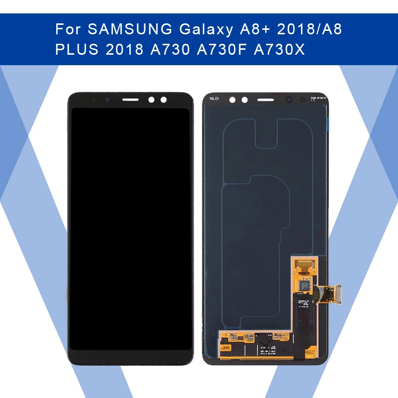 Super AMOLED A8 Plus 2018 Display Samsung Galaxy A730 LCD A730F SM-A730F Display Touch screen digitizer
Super AMOLED A8 Plus 2018 Display Samsung Galaxy A730 LCD A730F SM-A730F Display Touch screen digitizer