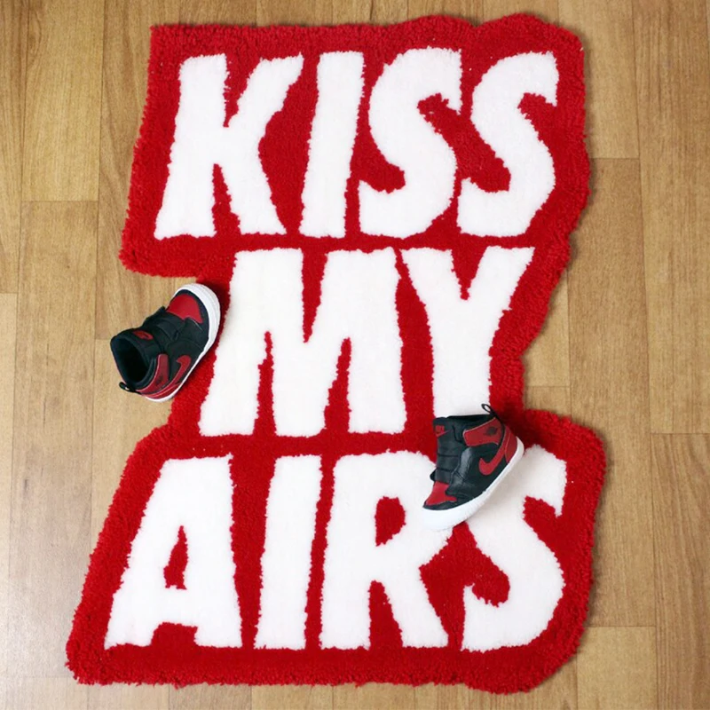 Kiss My Airs Handmade Rug Tufted Plush Carpet Rug Purely Handmade Soft Suitable for Room Decor Fluffy Carpets Bedroom Bathroom
Kiss My Airs Handmade Rug Tufted Plush Carpet Rug Purely Handmade Soft Suitable for Room Decor Fluffy Carpets Bedroom Bathroom