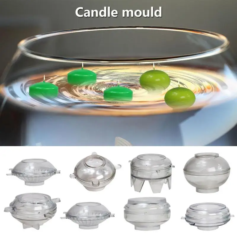 Round Candle Mold 3D PC Floating Candle Mould For Candle Making Chocolate Bakeware Pastry Mould For Holiday Party Candle Decor
Round Candle Mold 3D PC Floating Candle Mould For Candle Making Chocolate Bakeware Pastry Mould For Holiday Party Candle Decor