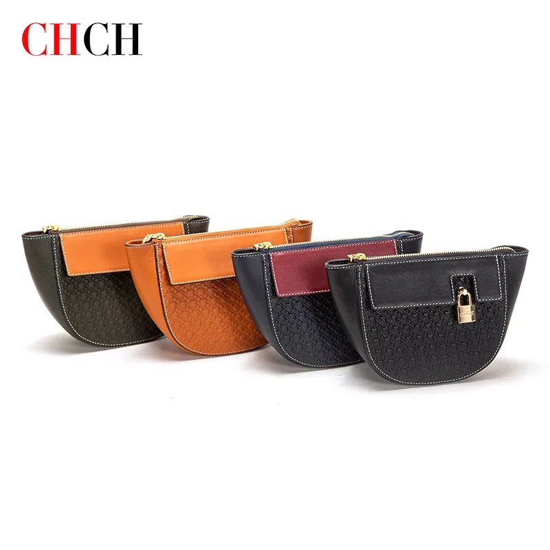 CHCH New Women's Shoulder Bag Cowhide Solid Color Dumpling Bag Connection Buckle Plus Cowhide Wear-resistant for Women's Bag
CHCH New Women's Shoulder Bag Cowhide Solid Color Dumpling Bag Connection Buckle Plus Cowhide Wear-resistant for Women's Bag