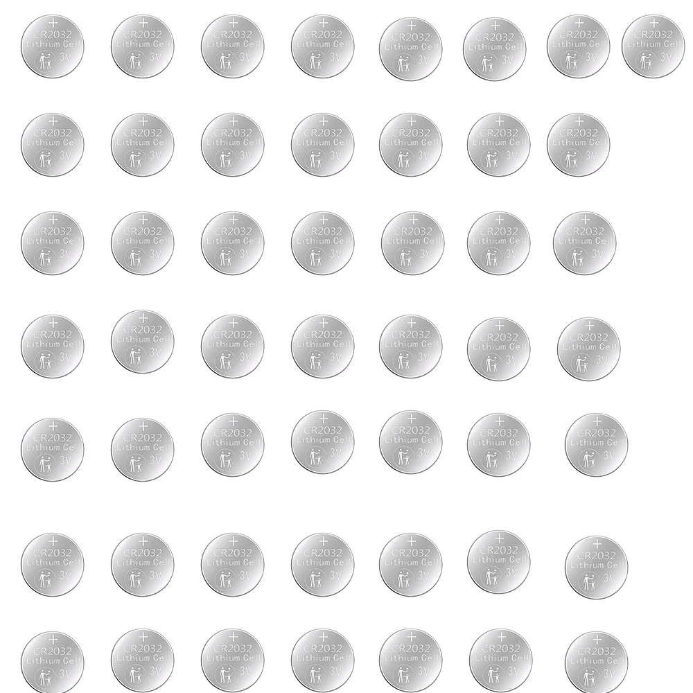 50PCS CR2032 2032 3V Battery High Capacity CR 2032 3V Coin & Button Cell Lithium Batteries with Adaptive Power and Safe
50PCS CR2032 2032 3V Battery High Capacity CR 2032 3V Coin & Button Cell Lithium Batteries with Adaptive Power and Safe