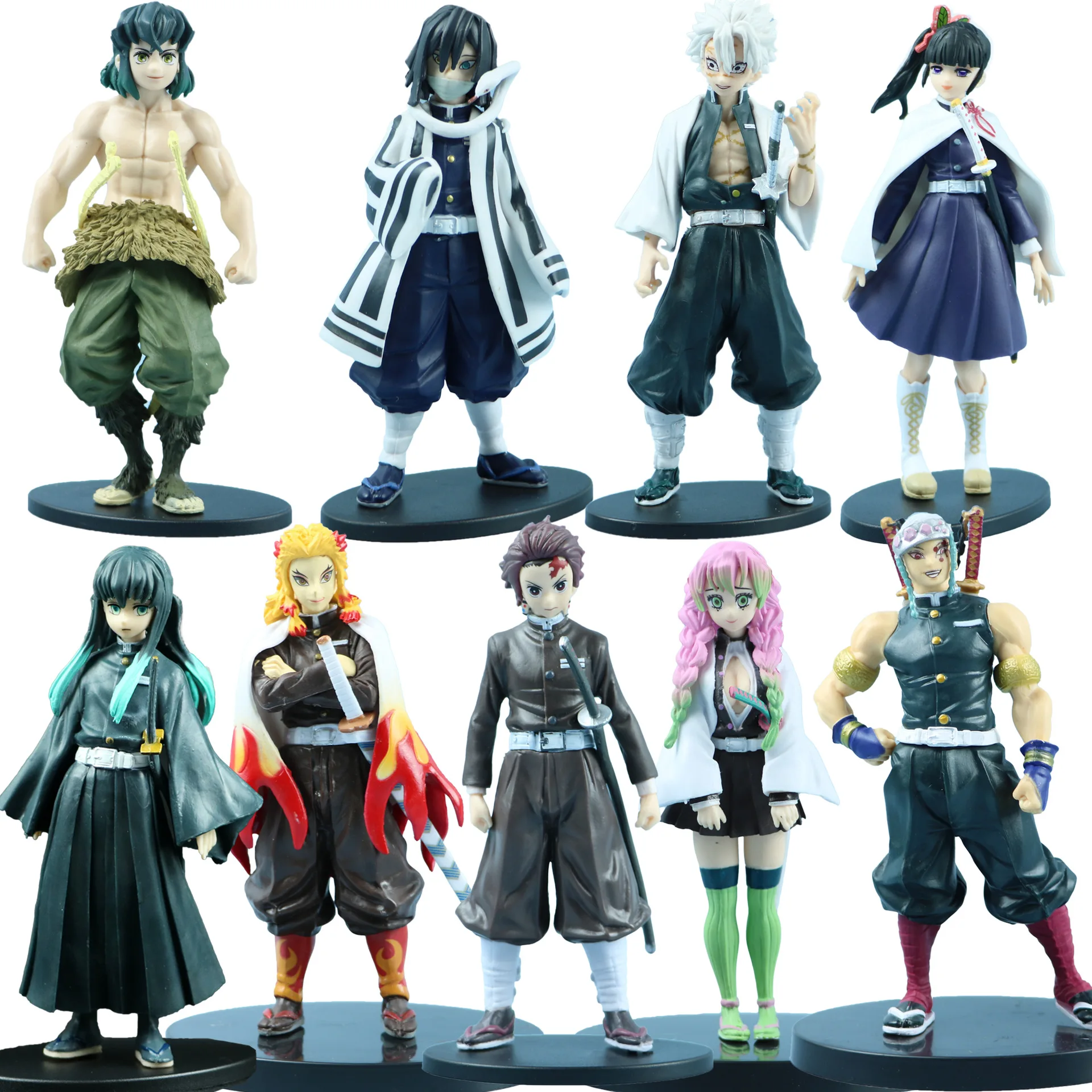Anime Demon Slayer Figure Kamado Tanjirou Nezuko Action Figures PVC Model Toys Zenitsu Figurine Inosuke Kimetsu No Yaiba Figura
Anime Demon Slayer Figure Kamado Tanjirou Nezuko Action Figures PVC Model Toys Zenitsu Figurine Inosuke Kimetsu No Yaiba Figura