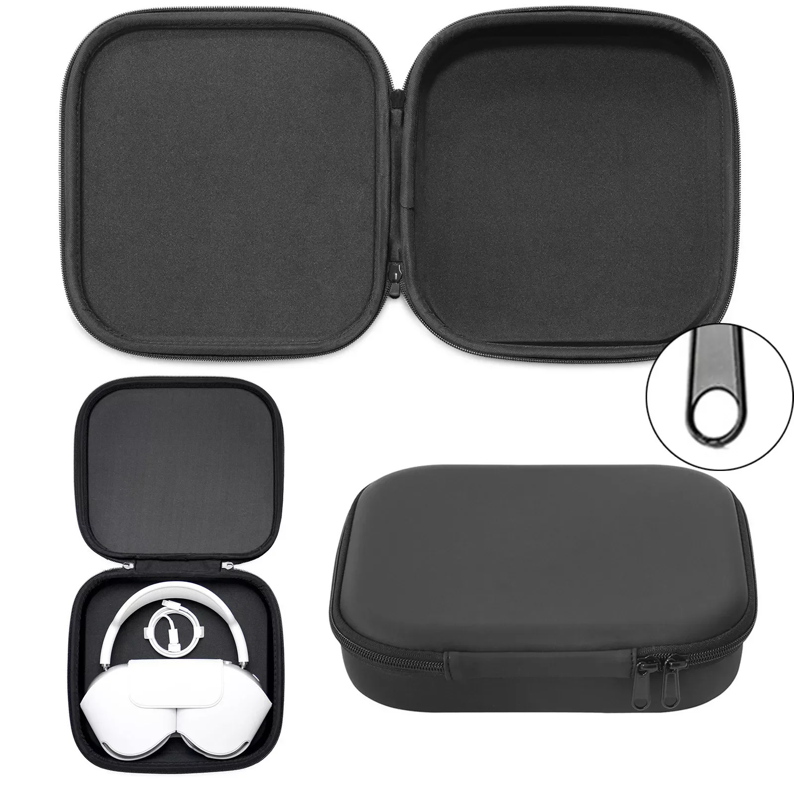 For AirPods Max Bluetooth Headphones Case Cool Black Quality Hardware Accessories Shockproof Protective Case In Stock Hard Case
For AirPods Max Bluetooth Headphones Case Cool Black Quality Hardware Accessories Shockproof Protective Case In Stock Hard Case