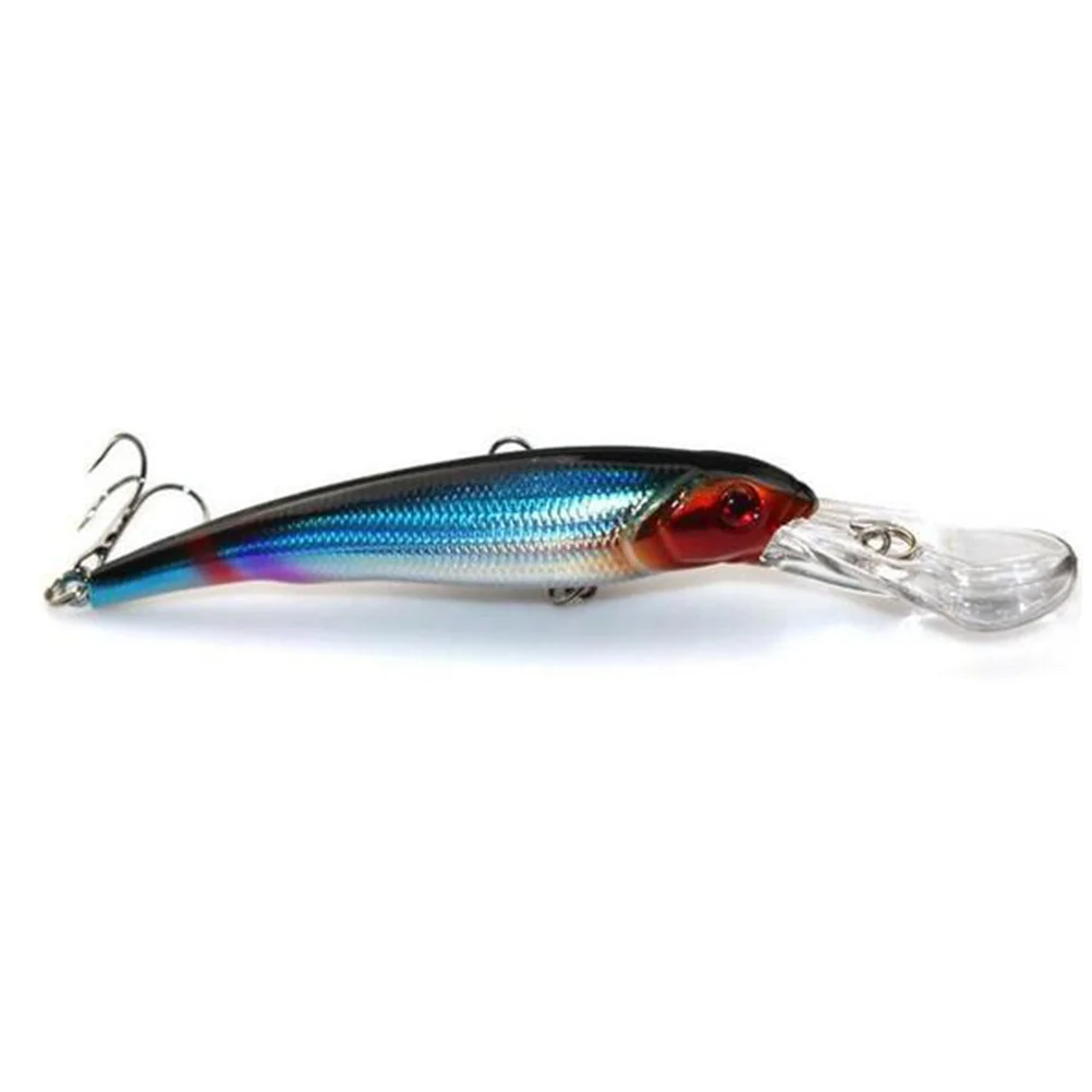 2pcs 10.5g 11cm Minnow Fishing Lures Biomimetic Bait Fishing Baits Hooks (Random Pattern and Color)
2pcs 10.5g 11cm Minnow Fishing Lures Biomimetic Bait Fishing Baits Hooks (Random Pattern and Color)