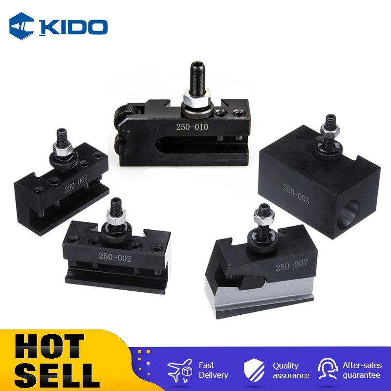 250-001/250-002/250-004/250-007/250-010 Wedge GIB Type Quick Change Toolpost Tool Holder for Lathe Tools
250-001/250-002/250-004/250-007/250-010 Wedge GIB Type Quick Change Toolpost Tool Holder for Lathe Tools
