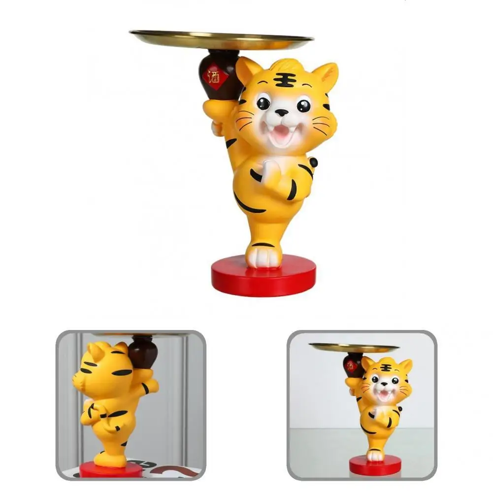 Decorative 1 Set Durable Patio Lawn Table Statue Resin Tiger Miniature Fadeless for Living Room
Decorative 1 Set Durable Patio Lawn Table Statue Resin Tiger Miniature Fadeless for Living Room