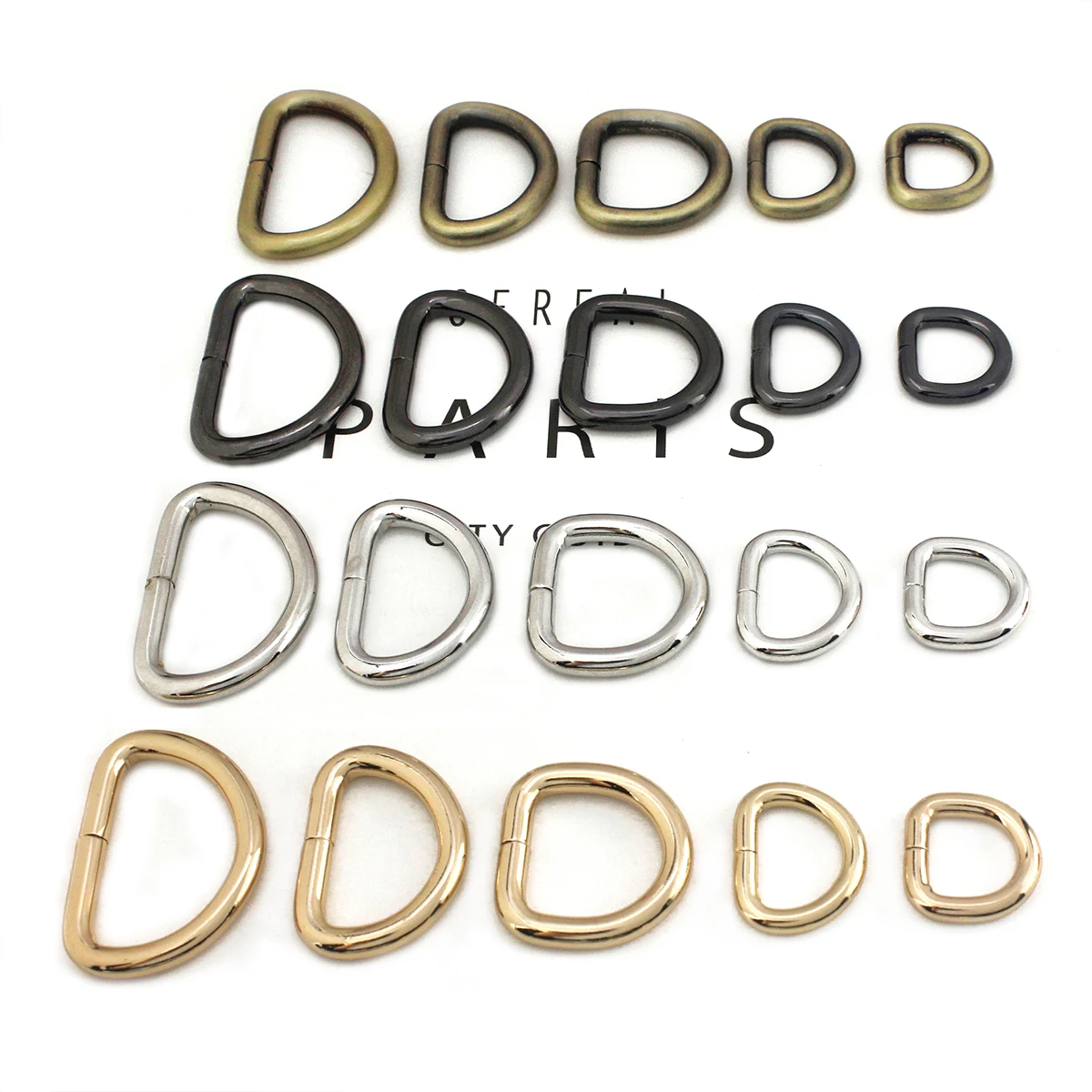 20 шт., металлические D-образные пряжки, 13-50 мм
20 шт., металлические D-образные пряжки, 13-50 мм