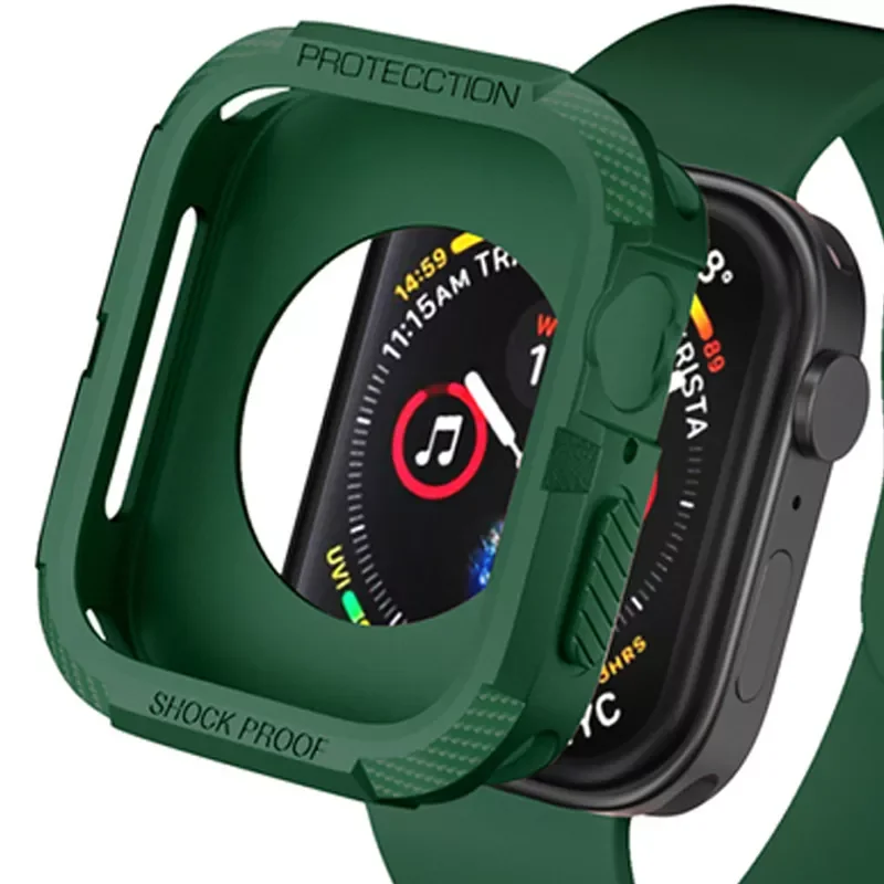 Case For Apple Watch 45mm 41mm 44mm 40mm 42mm 38mm Cases Soft TPU Shockproof Protector Bumper iwatch 7/6/SE/5/4/3/2/1
Case For Apple Watch 45mm 41mm 44mm 40mm 42mm 38mm Cases Soft TPU Shockproof Protector Bumper iwatch 7/6/SE/5/4/3/2/1