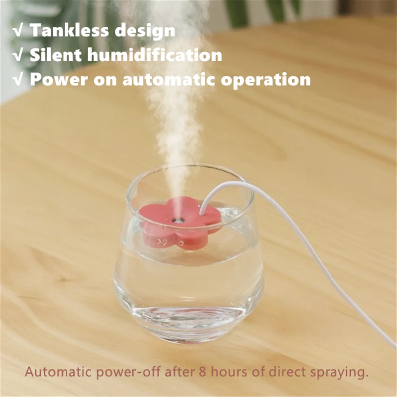 Portable USB Petal Shape Air Humidifier Mini Ultrasonic Aromatherapy Humidifiers Diffusers for Home Plants Purifier Humificador
Portable USB Petal Shape Air Humidifier Mini Ultrasonic Aromatherapy Humidifiers Diffusers for Home Plants Purifier Humificador