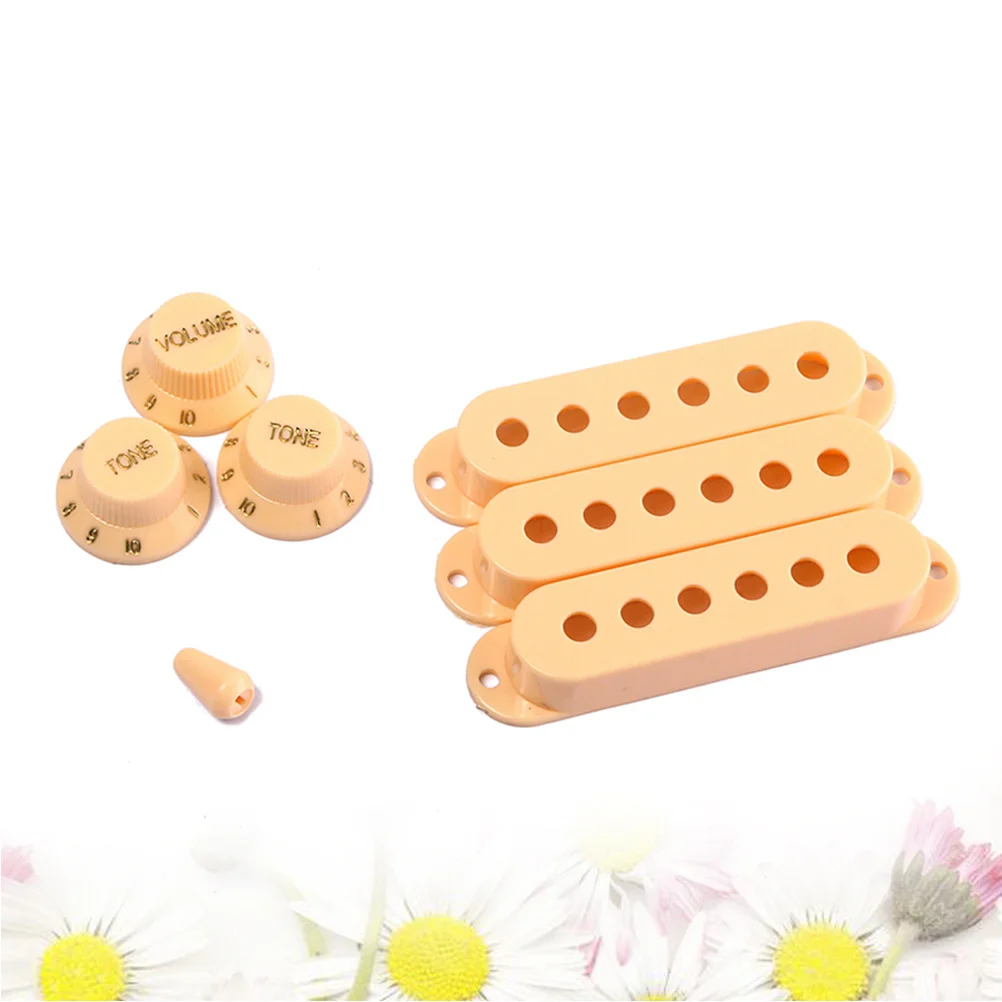 Pickup Guitar Covers Single Switch Knobs Coil Tone Volume Tips Tip Set Knob Cover Holder Replacement Parts
Pickup Guitar Covers Single Switch Knobs Coil Tone Volume Tips Tip Set Knob Cover Holder Replacement Parts
