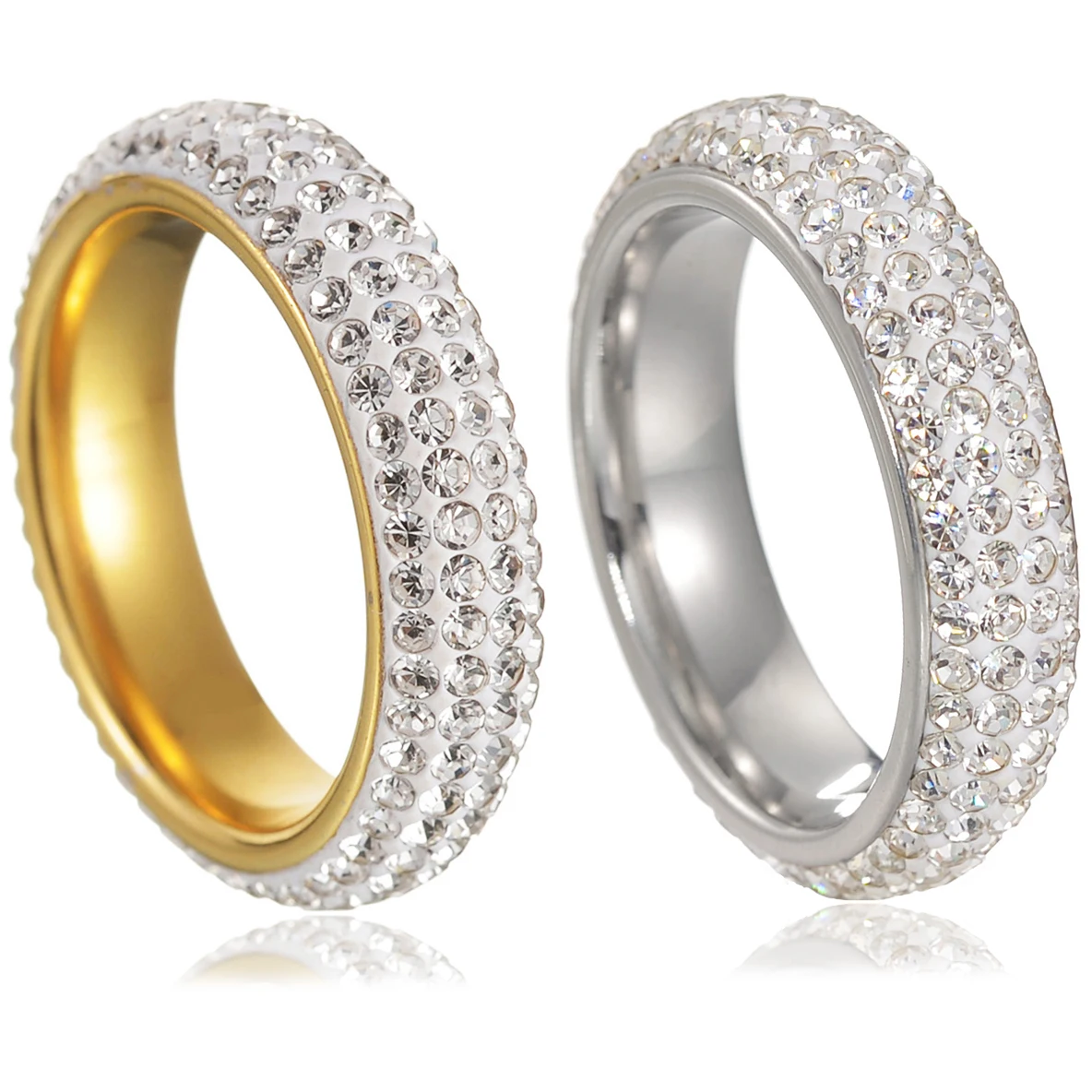 MeMolissa 2023 Luxury Stainless Steel Ring for Women Men Crystal Rhinestone Wedding Engagement Ring Fashion Jewelry High Quality
MeMolissa 2023 Luxury Stainless Steel Ring for Women Men Crystal Rhinestone Wedding Engagement Ring Fashion Jewelry High Quality