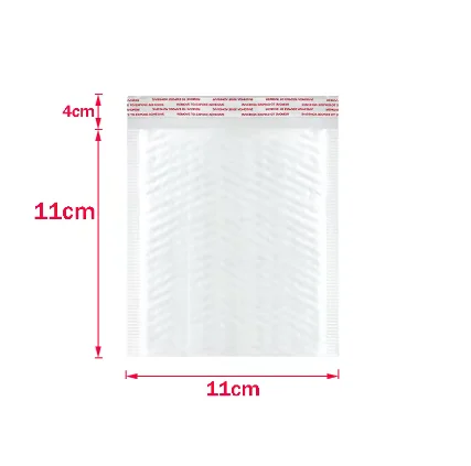 Белые самозапечатывающиеся пузырьковые конверты
Белые самозапечатывающиеся пузырьковые конверты