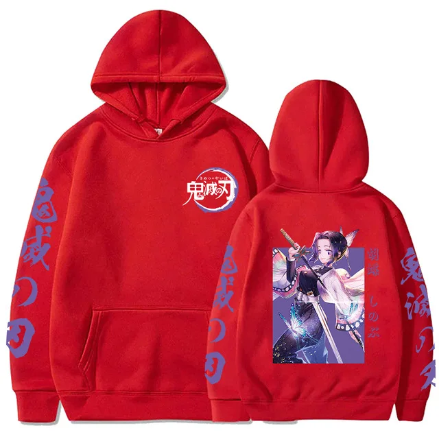 Anime Hoodie Demon Slayer Kochou Shinobu Pullovers Tops Fashion Unisex Long Sleeves Men's jumpers Graphic Aesthetic Sportswear
Anime Hoodie Demon Slayer Kochou Shinobu Pullovers Tops Fashion Unisex Long Sleeves Men's jumpers Graphic Aesthetic Sportswear