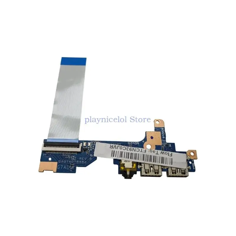 For Pavilion 14CE DAG7ADTB8B0 USB Board PCB Circuit Board with Flat Cable E8BA
For Pavilion 14CE DAG7ADTB8B0 USB Board PCB Circuit Board with Flat Cable E8BA