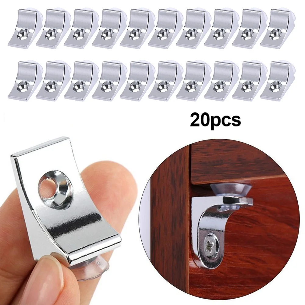 20Pcs Right Angle Glass Shelf Suction Cup Fixing Support Clip Bracket Clamp Holder Cabinet Support Clips Wall Hanger Sticker
20Pcs Right Angle Glass Shelf Suction Cup Fixing Support Clip Bracket Clamp Holder Cabinet Support Clips Wall Hanger Sticker