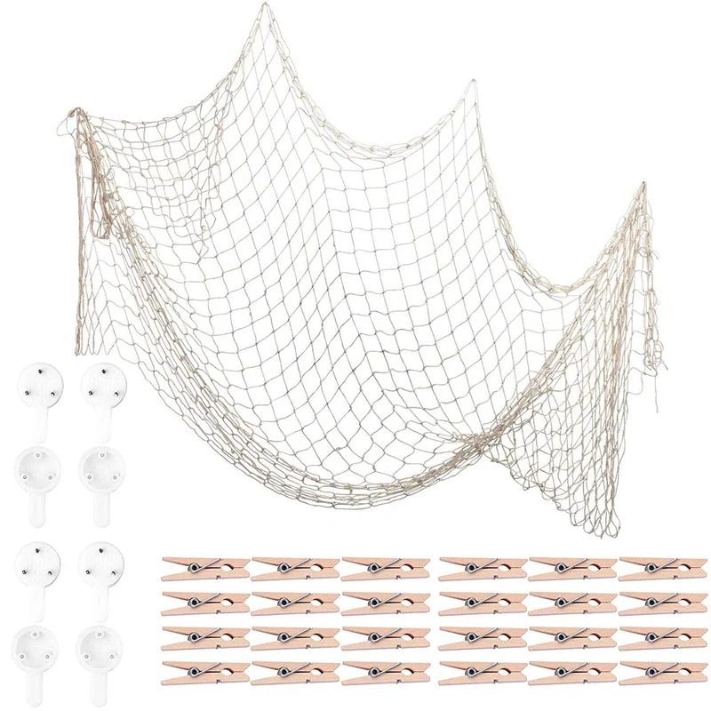 Fish Net For Home Photo Frame Wall Decorative Mediterranean Style For Nautical Party,Baby Shower,Photographing Decor
Fish Net For Home Photo Frame Wall Decorative Mediterranean Style For Nautical Party,Baby Shower,Photographing Decor