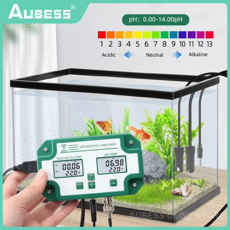 6 в 1 Смарт-фотометр ЕС США Великобритания тестер качества воды приложение управление Ph Tds Ec Sg соль температурный монитор новая Tuya
6 в 1 Смарт-фотометр ЕС США Великобритания тестер качества воды приложение управление Ph Tds Ec Sg соль температурный монитор новая Tuya