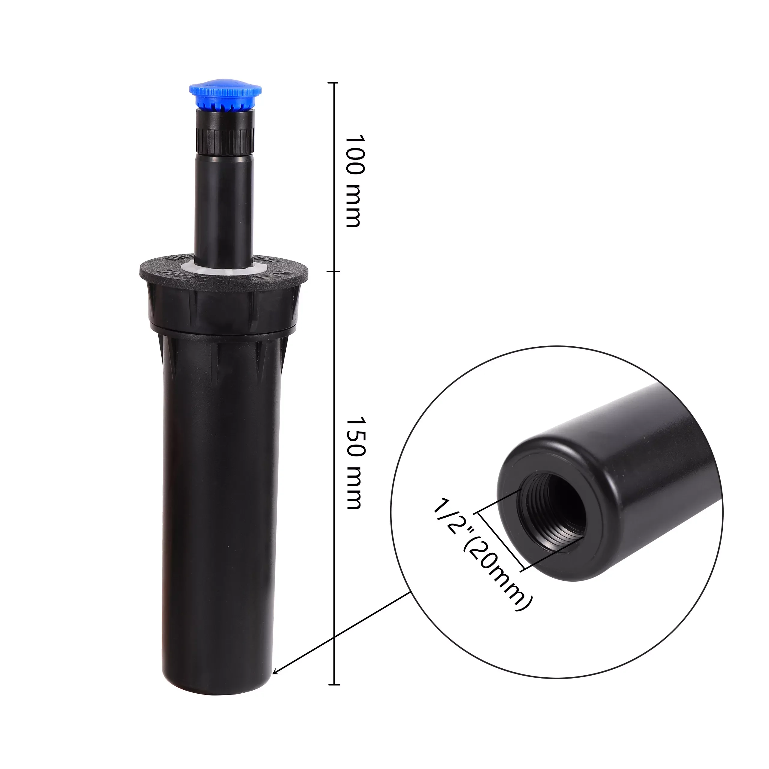 20221/2" Female Thread Buried Pop-Up Sprinkler 360° Automatic Lift Type Scattering Ray Jet Nozzle Lawn Green Belt Irrigation De
20221/2" Female Thread Buried Pop-Up Sprinkler 360° Automatic Lift Type Scattering Ray Jet Nozzle Lawn Green Belt Irrigation De