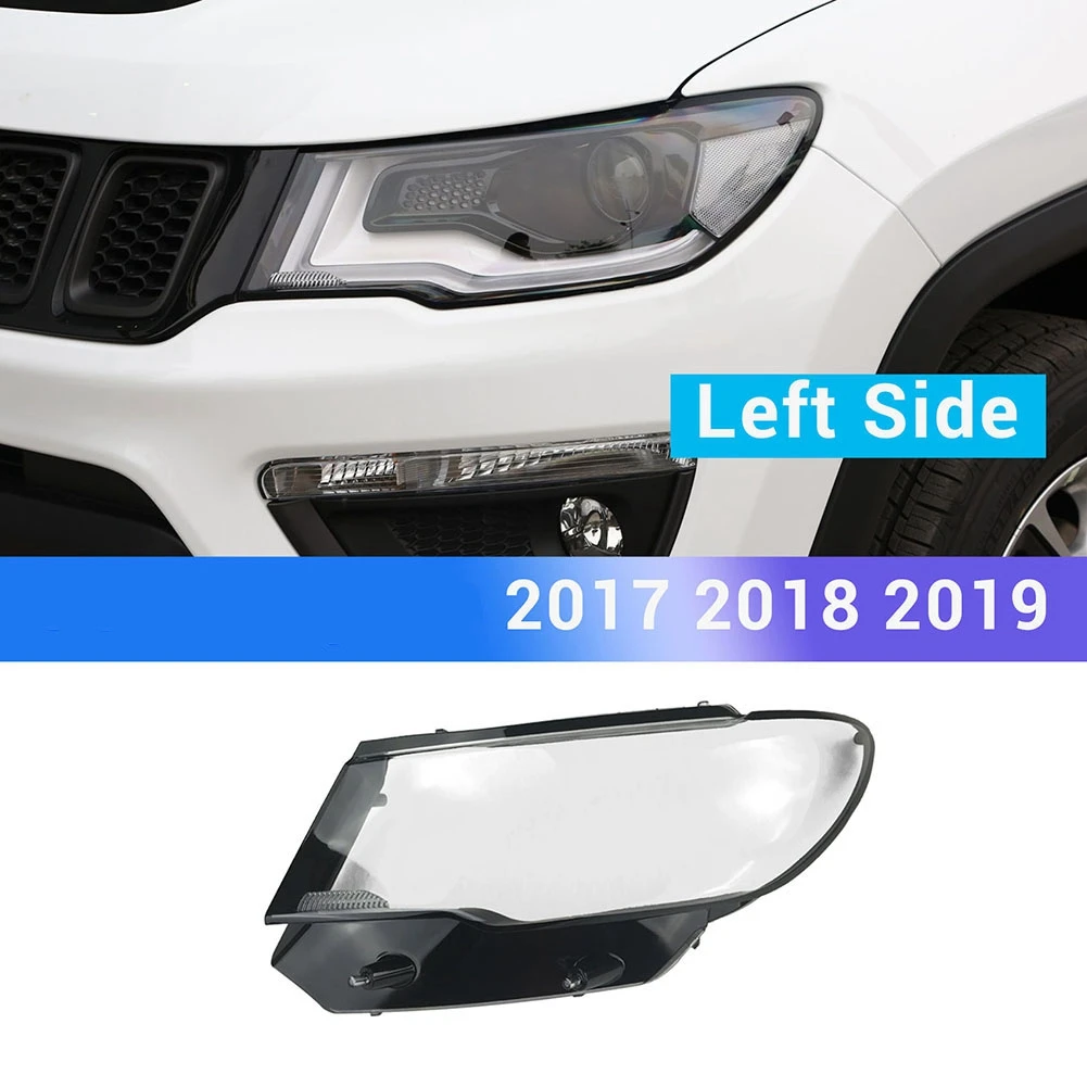 Car Headlight Lens Cover Lampshade Transparent Front Light Shell for Jeep Compass 2017 2018 2019 Left Side
Car Headlight Lens Cover Lampshade Transparent Front Light Shell for Jeep Compass 2017 2018 2019 Left Side