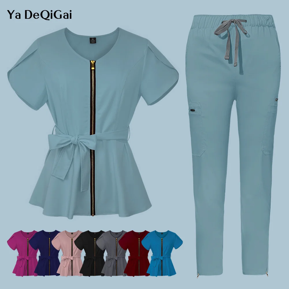 Best-selling Wholesale Fashionable Doctor Nursing Dentistry Uniforms Medical Hospital Short Sleeved Scrubs Medical Uniform Women
Best-selling Wholesale Fashionable Doctor Nursing Dentistry Uniforms Medical Hospital Short Sleeved Scrubs Medical Uniform Women