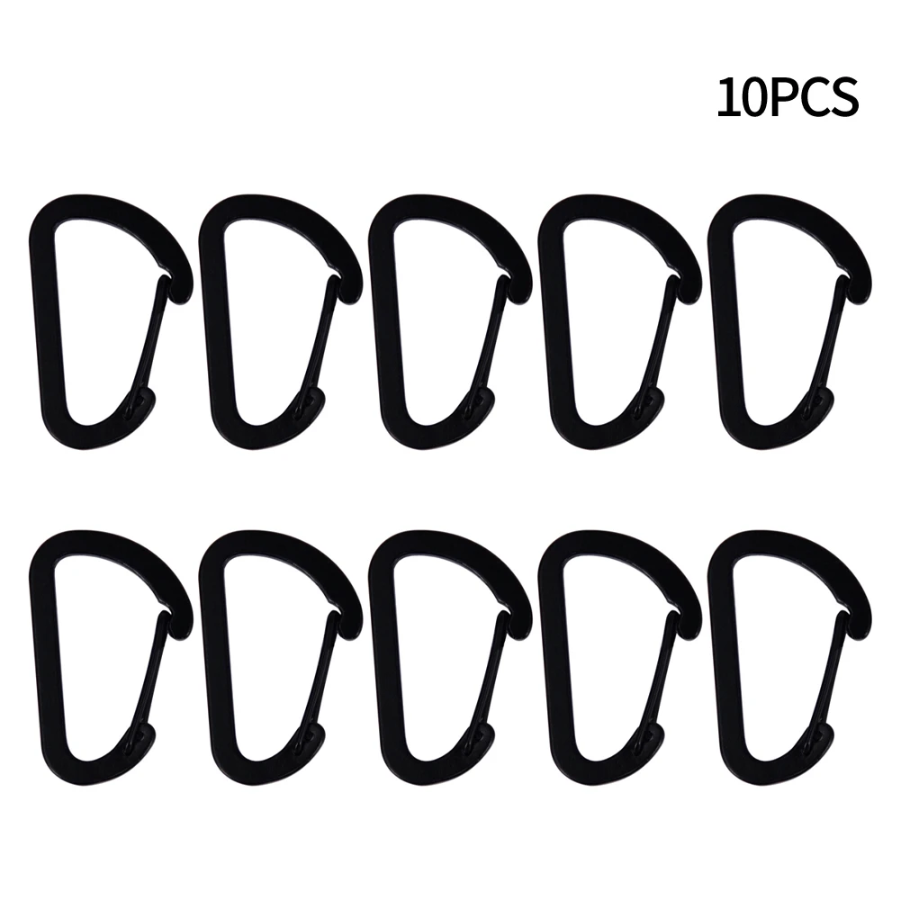 10Pcs No. 4 D-Type Wire Buckle All Black Aluminum Alloy Carabiner Water Bottle Buckle Carabiner Clasp Hook Backpack Hanger
10Pcs No. 4 D-Type Wire Buckle All Black Aluminum Alloy Carabiner Water Bottle Buckle Carabiner Clasp Hook Backpack Hanger