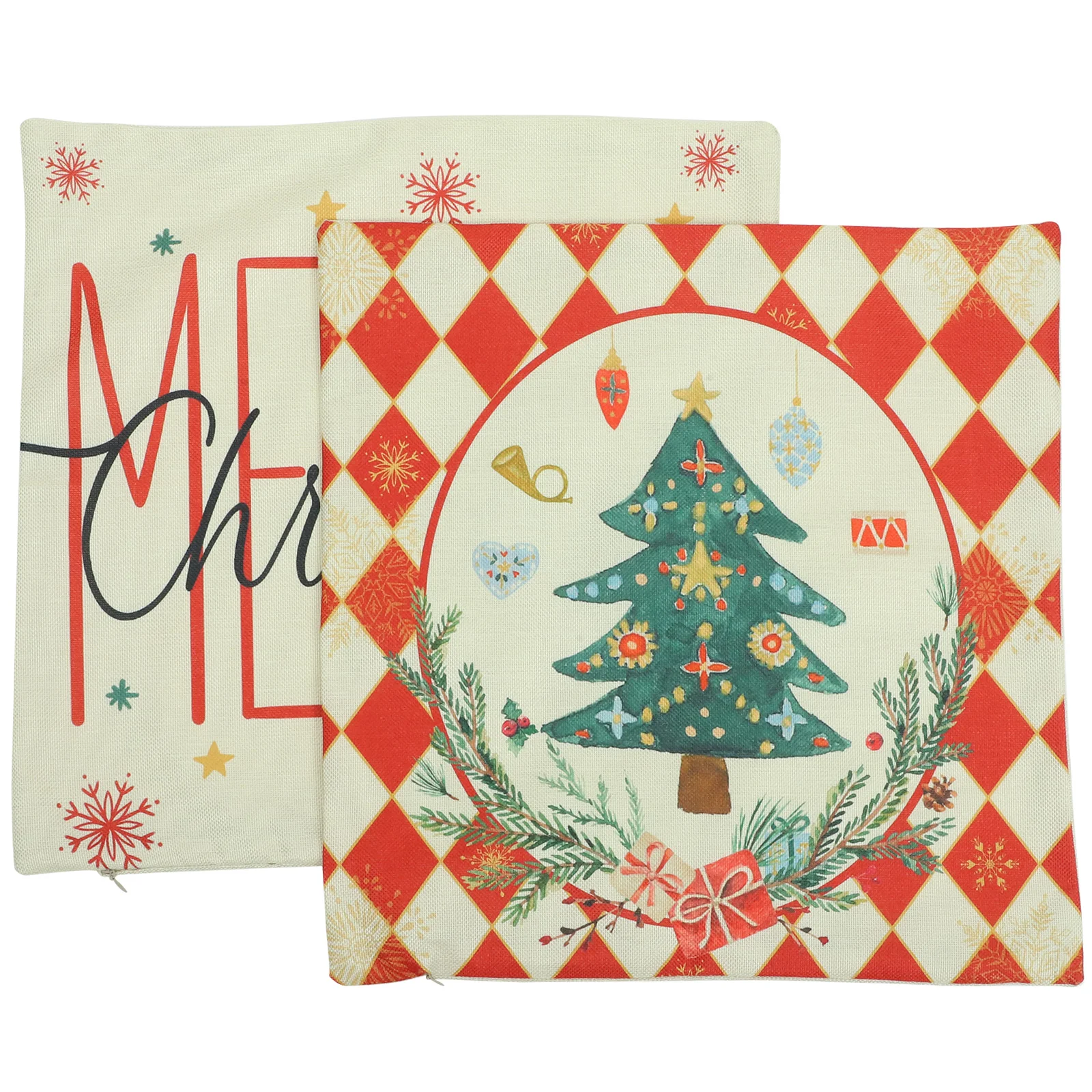 2 Pcs Decor Winter Pillowcase Pillowcases Decorations Household Festival Throw Covers
2 Pcs Decor Winter Pillowcase Pillowcases Decorations Household Festival Throw Covers