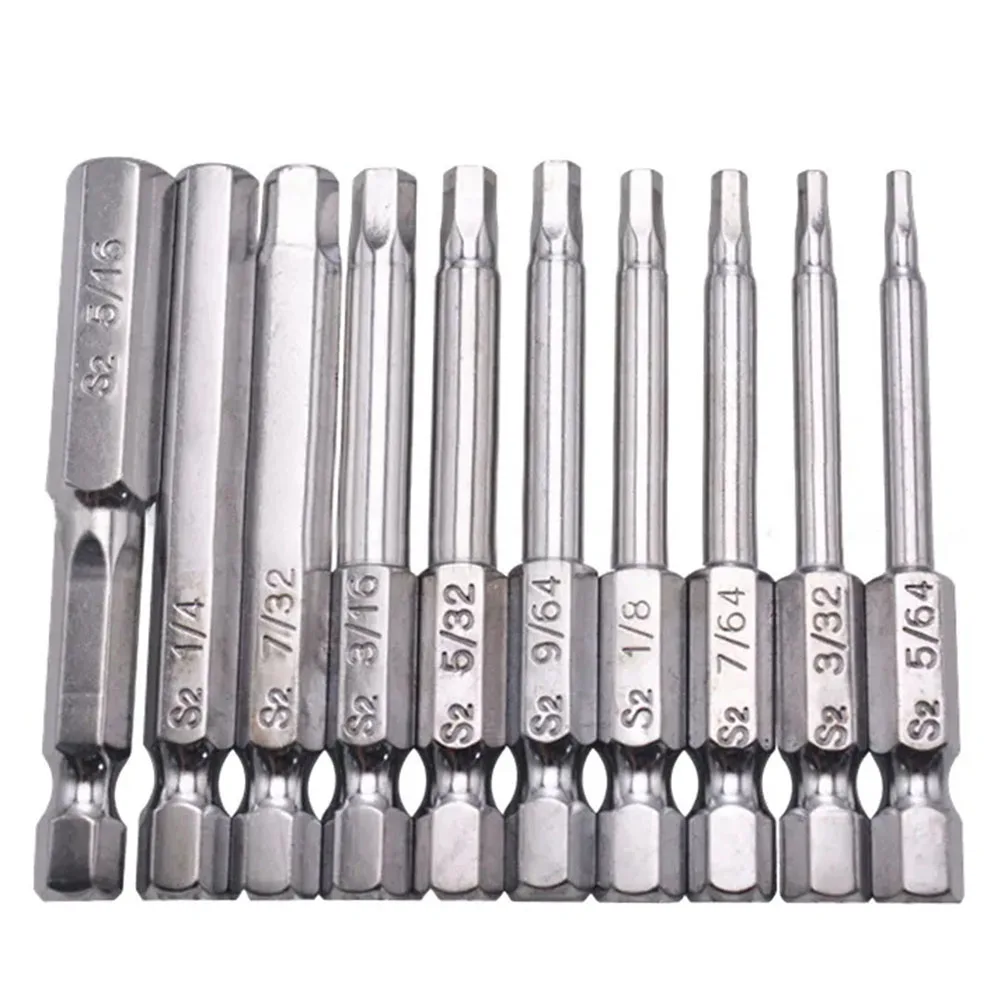 20pcs Hexagon Screwdriver Bits Set H1.5-H12 Hex Head 60mm Long Magnetic Hex Driver Bits Chrome Plated Weak Magnetic
20pcs Hexagon Screwdriver Bits Set H1.5-H12 Hex Head 60mm Long Magnetic Hex Driver Bits Chrome Plated Weak Magnetic