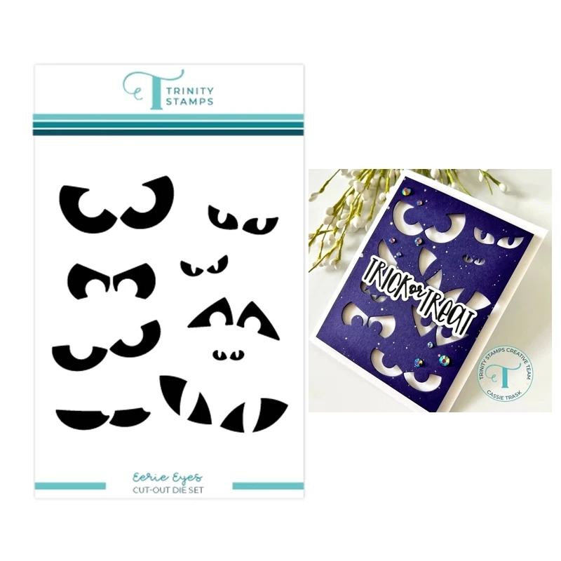 Eerie Eyes Cut-Out Halloween New 2023 Metal Cutting Dies Scrapbooking For Paper Making Embossing Frame Card no Stamps
Eerie Eyes Cut-Out Halloween New 2023 Metal Cutting Dies Scrapbooking For Paper Making Embossing Frame Card no Stamps
