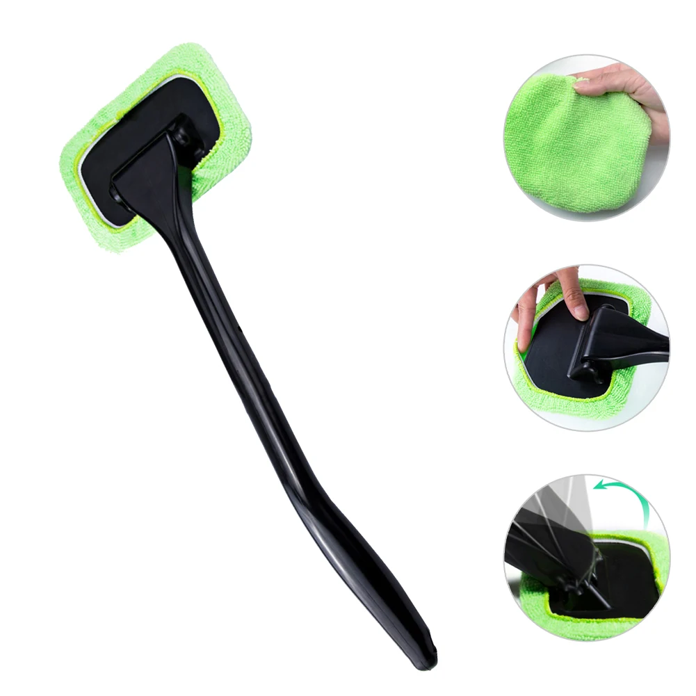Car windshield cleaning tool Microfiber long handle car casement window cleaning accessories Green detail cleaning brush
Car windshield cleaning tool Microfiber long handle car casement window cleaning accessories Green detail cleaning brush