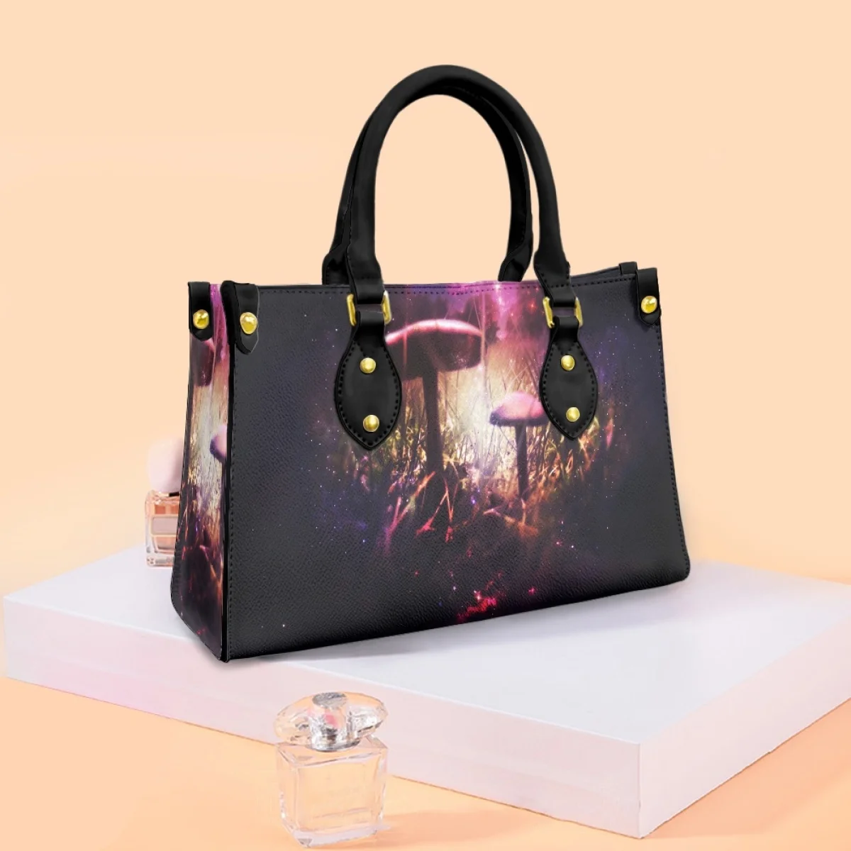 Fantasy 3D Printed Handbags For Women Agaric Mushrooms Women's Bag 2022 Luxur Cosmetic Bags Ladies PU Handbag New Arrival
Fantasy 3D Printed Handbags For Women Agaric Mushrooms Women's Bag 2022 Luxur Cosmetic Bags Ladies PU Handbag New Arrival