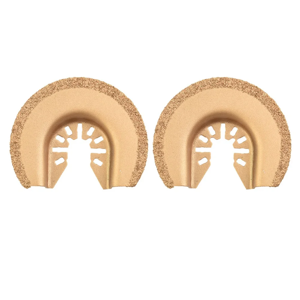 2 Pcs Oscillating Saw Blade 64mm Half Circle Diamond Saw Blade Cutting Disc For Carpentry Woodworking Multi-tool Power Tool
2 Pcs Oscillating Saw Blade 64mm Half Circle Diamond Saw Blade Cutting Disc For Carpentry Woodworking Multi-tool Power Tool