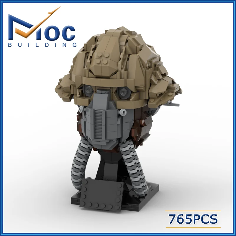 Конструктор звёздный фильм Moc, персонаж, шлем, технология, кирпичи «сделай сам», собранная модель, детские игрушки, праздничные подарки
Конструктор звёздный фильм Moc, персонаж, шлем, технология, кирпичи «сделай сам», собранная модель, детские игрушки, праздничные подарки