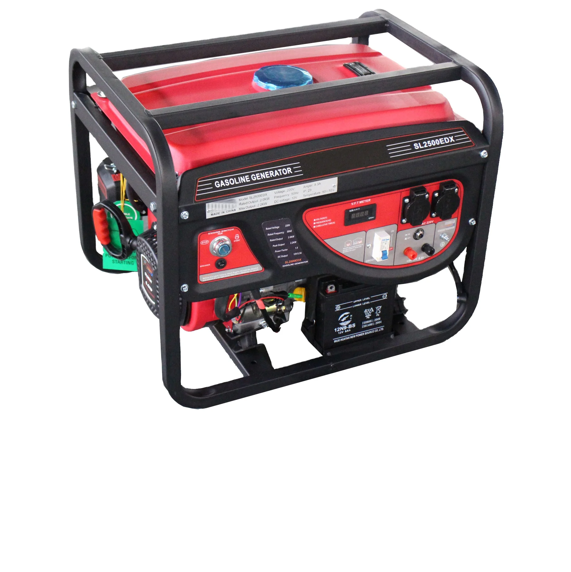 Air cooled powered by engine 196cc portable home use gasoline generator 2kva
Air cooled powered by engine 196cc portable home use gasoline generator 2kva