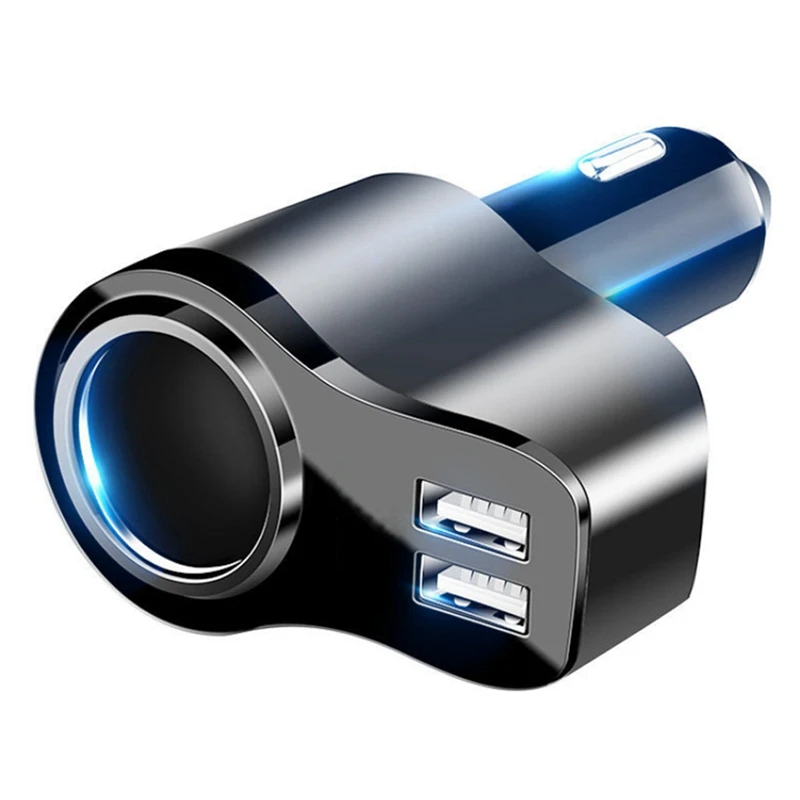 3.4A Dual USB Car Charger Splitter 12V-24V Socket Power -Cigarette Lighter Outlet Fast Charger
3.4A Dual USB Car Charger Splitter 12V-24V Socket Power -Cigarette Lighter Outlet Fast Charger