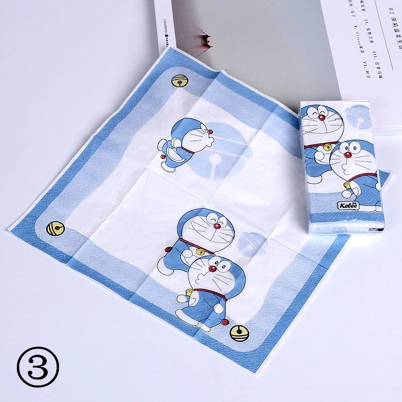 100 Count Kawaii Doraemon Facial Tissue Creative Cartoon Printing Handkerchief Portable Small Bag Soft Toilet Paper Napkin Towel
100 Count Kawaii Doraemon Facial Tissue Creative Cartoon Printing Handkerchief Portable Small Bag Soft Toilet Paper Napkin Towel