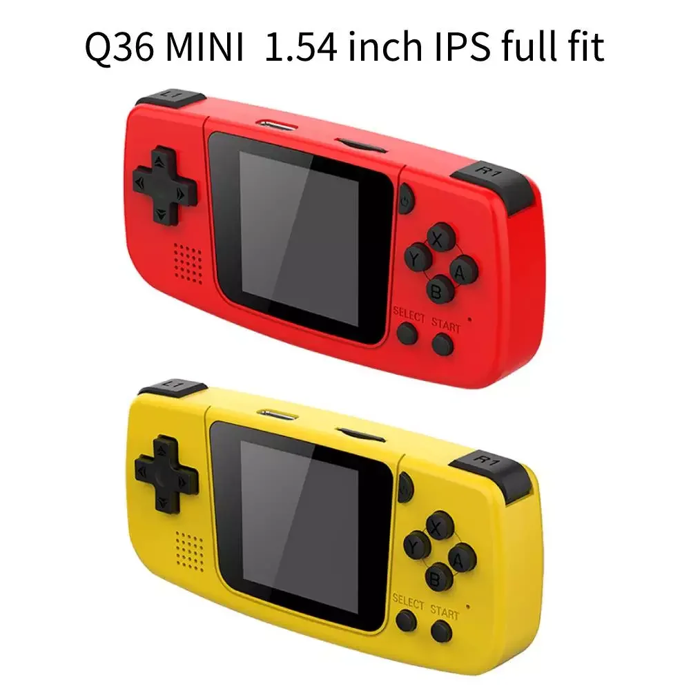 Q36 Handheld Game Console 1.54 inch IPS Open Source Game System 10 Emulator For PS1 Children Game Player
Q36 Handheld Game Console 1.54 inch IPS Open Source Game System 10 Emulator For PS1 Children Game Player