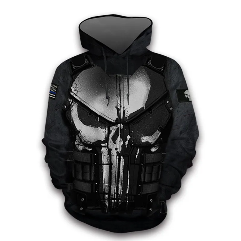 Punisher Hoodies Cosplay Costumes Punisher 3D printed zip-up hoodies 2023 cartoon hoodie jacket men women sport Sweatshirts
Punisher Hoodies Cosplay Costumes Punisher 3D printed zip-up hoodies 2023 cartoon hoodie jacket men women sport Sweatshirts