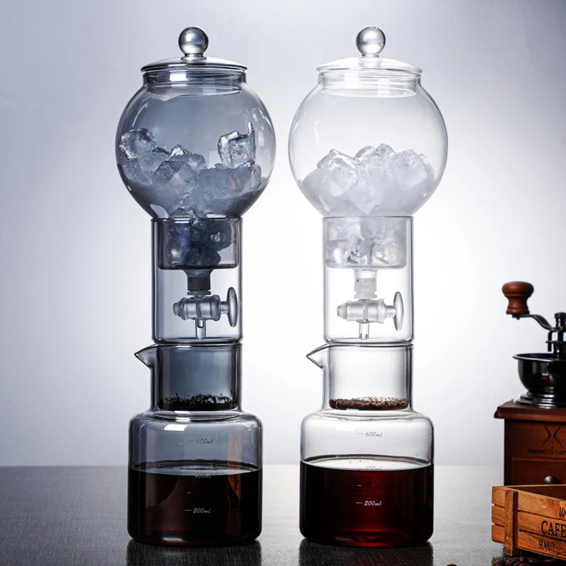 Cold Brew Coffee Pot Set with Filter Glass Dripper Ice Drop Coffee Maker High Quality Specialized Barista Accessories Espresso
Cold Brew Coffee Pot Set with Filter Glass Dripper Ice Drop Coffee Maker High Quality Specialized Barista Accessories Espresso