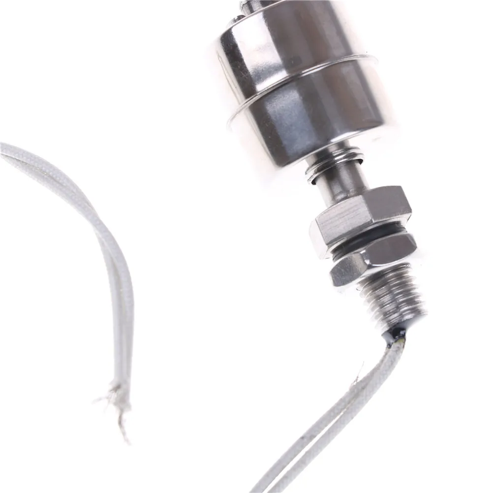 Поплавковый мини-выключатель из нержавеющей стали с вертикальным фонариком 45 мм 
Поплавковый мини-выключатель из нержавеющей стали с вертикальным фонариком 45 мм