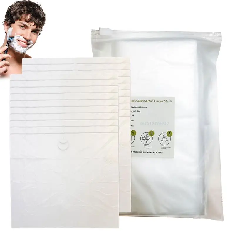 Sdotter Beard Hair Catcher Liners | 20pcs Bathroom Sink Cover for Shaving and Trimming | Beard Organizer Cleaning Cloth Husband
Sdotter Beard Hair Catcher Liners | 20pcs Bathroom Sink Cover for Shaving and Trimming | Beard Organizer Cleaning Cloth Husband