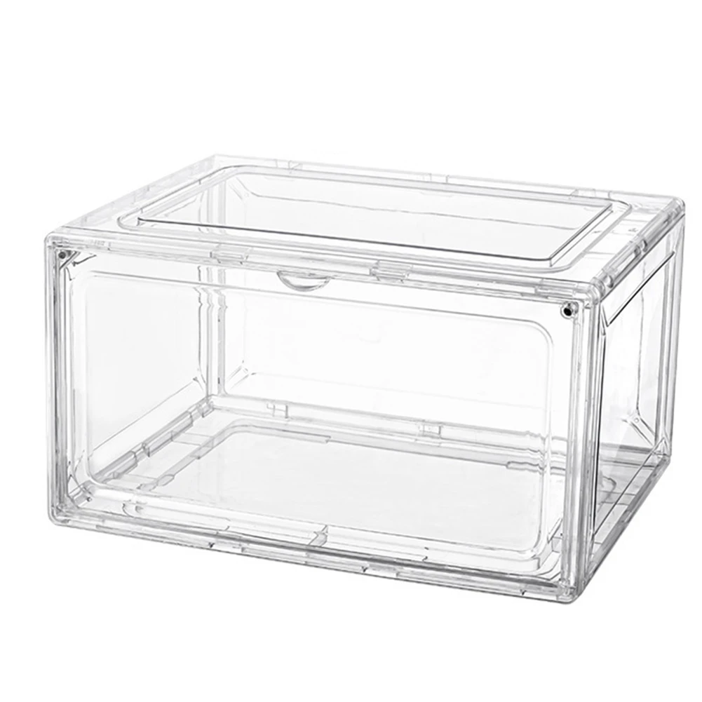 Magnetic Suction Sneaker Storage Box Transparent Basketball Shoes Shoe Box Collection Display Shoe Cabinet Clear
Magnetic Suction Sneaker Storage Box Transparent Basketball Shoes Shoe Box Collection Display Shoe Cabinet Clear