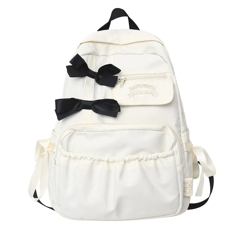 Embroidery Kawaii Nylon Female Travel Cute Backpack Fashion Bow Women School Bags Book Bag Student Luxury For Teenage Girls
Embroidery Kawaii Nylon Female Travel Cute Backpack Fashion Bow Women School Bags Book Bag Student Luxury For Teenage Girls
