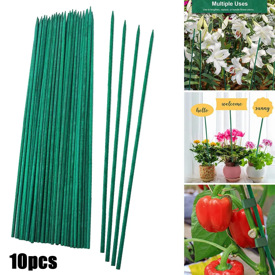 10pcs 40cm Green Bamboo Plant Stake Green Wood Sticks Floral Plant Support Stakes Canes Spiky End Floral Stake Gardening
10pcs 40cm Green Bamboo Plant Stake Green Wood Sticks Floral Plant Support Stakes Canes Spiky End Floral Stake Gardening