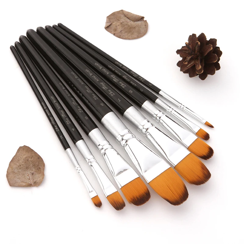 8pcs/set Professional Paint Brushes For Acrylic Oil Watercolor Different Shape Nylon Hair Artist Painting Brush Art Supplies
8pcs/set Professional Paint Brushes For Acrylic Oil Watercolor Different Shape Nylon Hair Artist Painting Brush Art Supplies