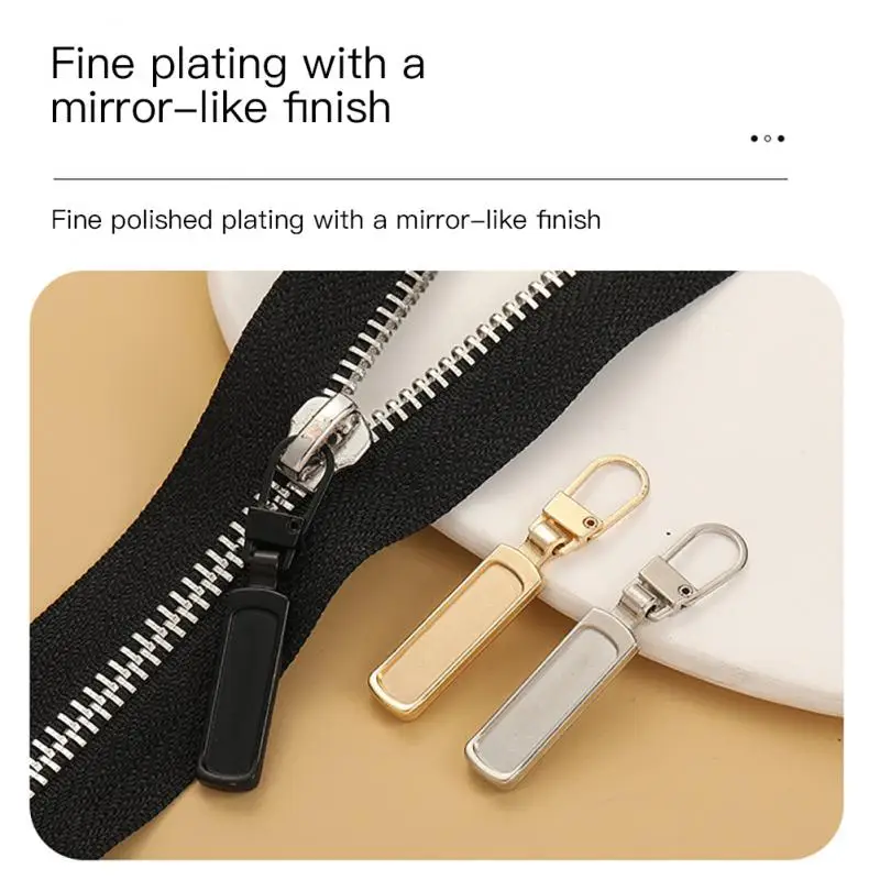 Zipper Pullers Wear-resistant Reusable Zipper Head Environmental Detachable Diy Sewing Craft Tool Round And Smooth Metal
Zipper Pullers Wear-resistant Reusable Zipper Head Environmental Detachable Diy Sewing Craft Tool Round And Smooth Metal