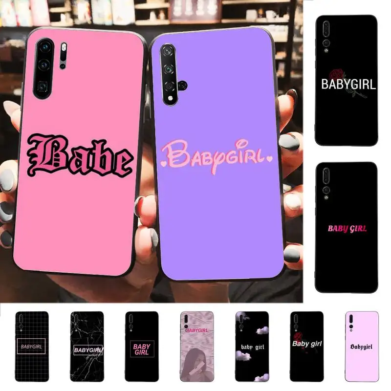 Babe babygirl Phone Case for Huawei P30 40 20 10 8 9 lite pro plus Psmart2019
Babe babygirl Phone Case for Huawei P30 40 20 10 8 9 lite pro plus Psmart2019