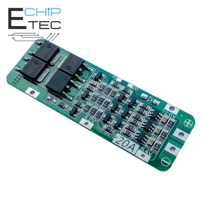 Free shipping 3S 20A 11.1V 12V 12.6V 18650 Li-ion Lithium Battery Protection Board Can Start Electric Drill Motor PCB BMS
Free shipping 3S 20A 11.1V 12V 12.6V 18650 Li-ion Lithium Battery Protection Board Can Start Electric Drill Motor PCB BMS